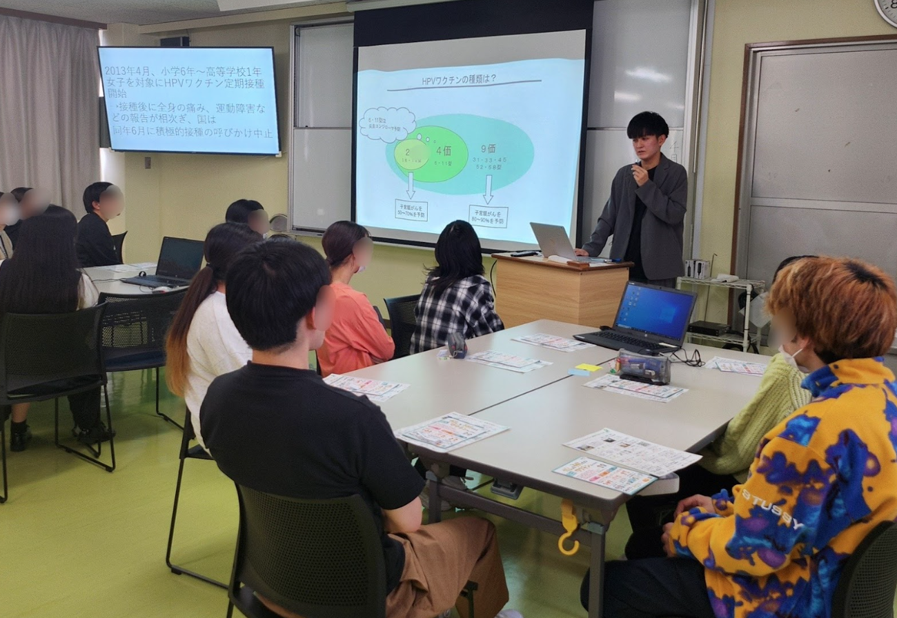 九州医学技術専門学校で出張授業を行いました！